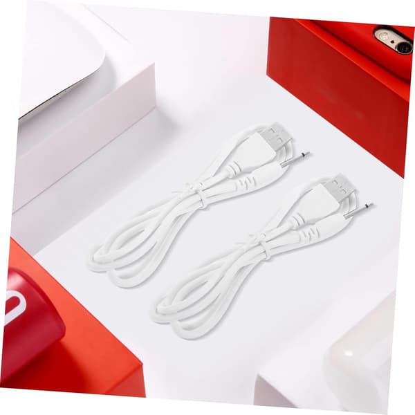 2st DC-laddningskabel DC till USB-omvandlarkabel för instrument USB-laddarkabelbyte
