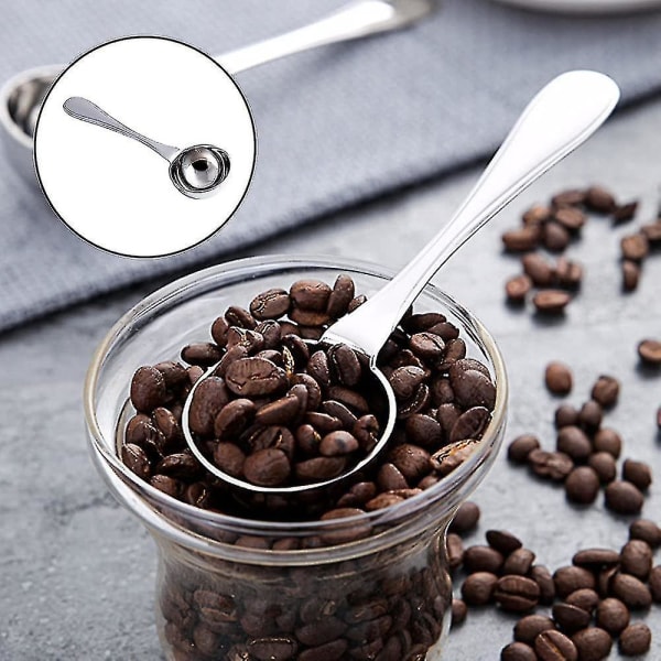 Kaffeske, Måleske, Sukker, Te, Kaffe, Krydderi, Måleske, Rørerske, Til Kaffe, Løste Te, Sukker Eller Mel (2 stk Sølv) A