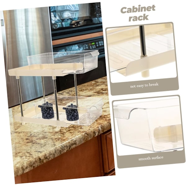 Badeværelse Makeup Holder Skrivebord Toiletartikler Organizer Kommode Opbevaringsholder Moderne Design