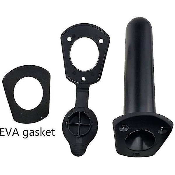 4 stk. Flush Mount Fiskegrebs Holder Pakning Kajak Kano Båd