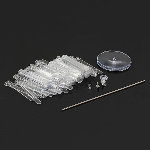 120 Sticks Naglartsdisplayställ Spiralfalskt Nagelställ