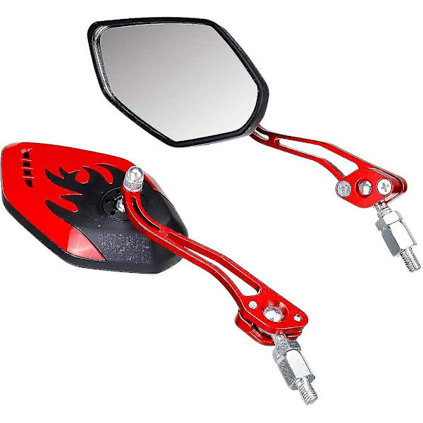 2 st Universal Motorcykel Speglar Bakspelspegel 360 Graders Rotation Motorcykel Mot