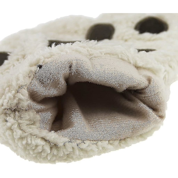 Katteklo-Håndvarmere Fingerløse Kunstpels Bløde Handsker Vintervarme Halvfinger Handsker Søde Katteklo Cosplay Handsker Fuzzy Bløde Handsker Til Kvinder Piger