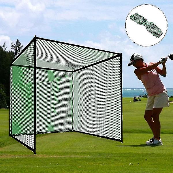 1 stk. 3*3m Golf Net Golf Slagtræning Net Golf Slagtræning Net Til Træning Indendørs Udendørs