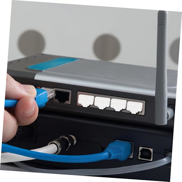 St Rj-skydd för Router Dator Laptop Ethernetport Pluggskydd för att Förhindra Damm