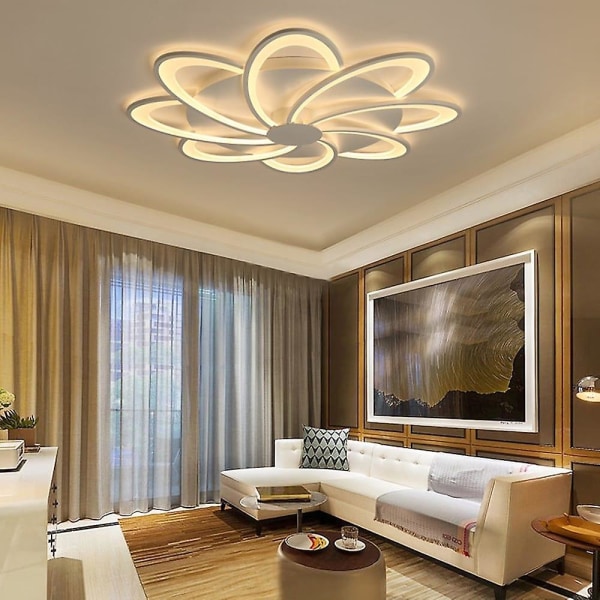 53cm Loftlampe LED Stue Soveværelse Blomst Lampe