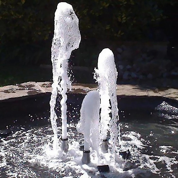 Ruostumattomasta teräksestä valmistettu vaahtoava suihkusuutin vesiurheilualtaan suihkupää sprinkleri Dn25