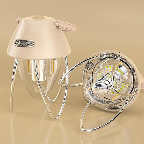 Genopladelig LED Campingteltlampe Lys Hjem & Strømafbrydelser
