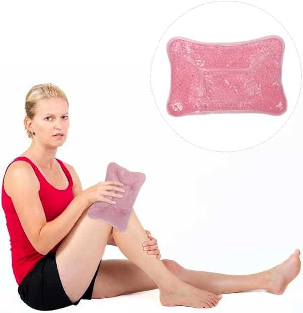 Återanvändbar Gel Ice Pack Kudde för Smärtterapi, Flexibel Kylpåse med PVC- och Polyestermaterial