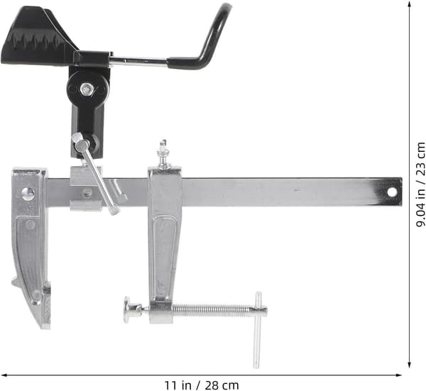 Fiskestangholder Metallklemme 23 cm Multifunksjonell Stangstativ