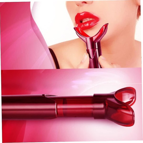 Lip Enhancer Beauty Lip Device Abs Hårt lim Mun Sexiga fylliga läppar