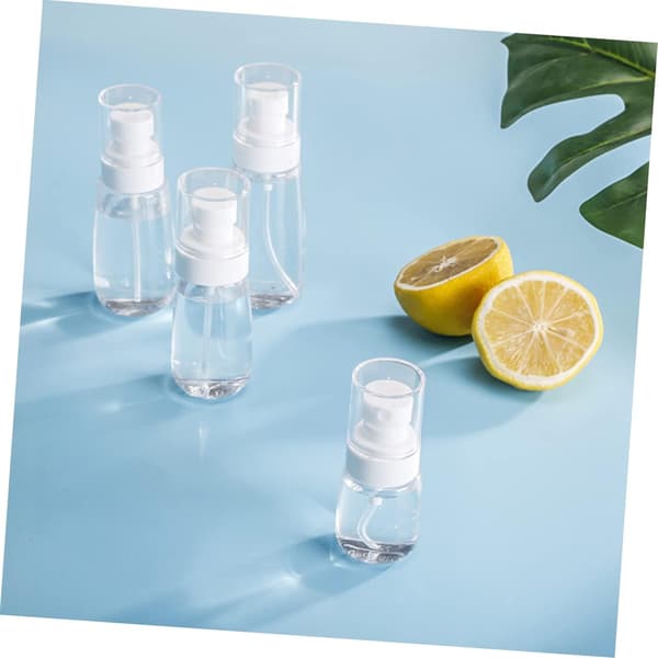 5st 60ml Påfyllningsbara U-formade Sprayflaskor Petg Plast Bärbar Fin Dimma Vätskedispenser