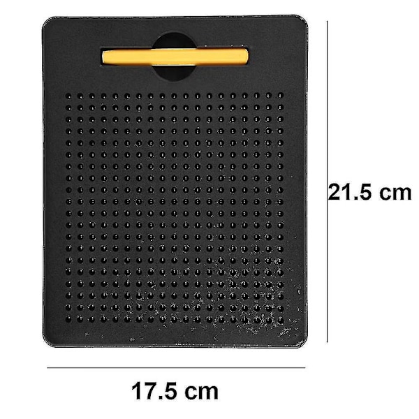Magnetisk rittavla med magnetpenna, pedagogisk läs- och skrivtavla för förskolegåvor, kompatibel med pojkar och flickor Sky Blue