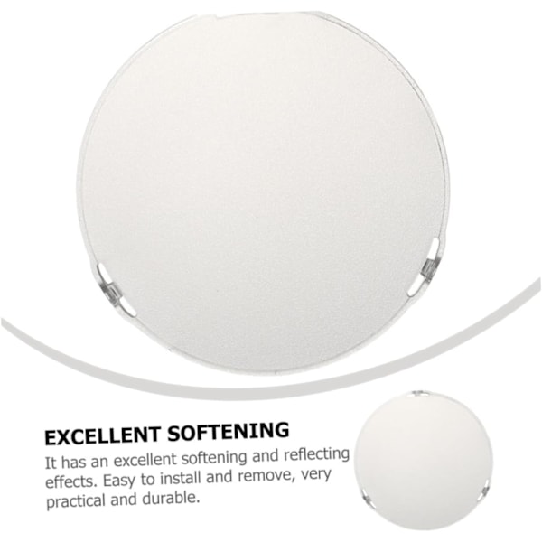 Fotodiffusorkåpa för Studiobelysning Material Reflekterande och Mjukgörande Effekt Lätt att Installera och Ta Bort