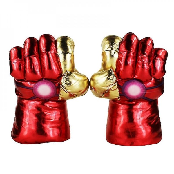 28-30 cm Heros America Thanos Hulk Iron Man Pluche Håndsko Utvoeren Rekvisitter Toys Een Paar