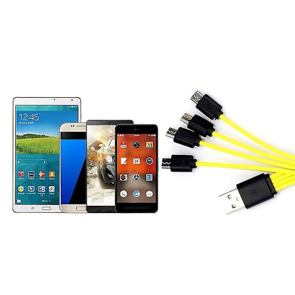 Znter Micro USB-kabel för laddningsbara batterier