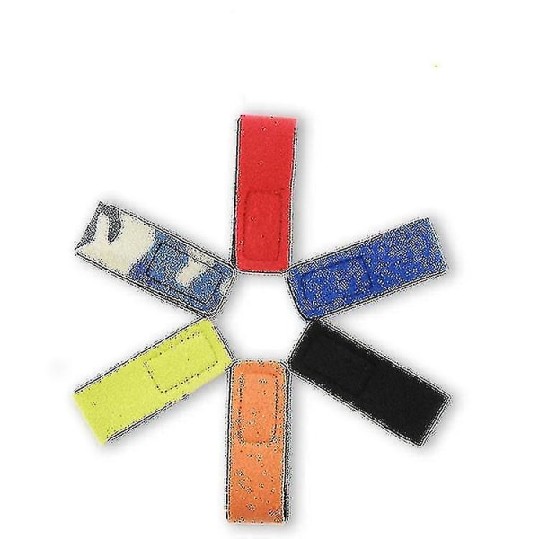 6 stk Fiske Stang Stropp Justerbar Stang Stropp Stropp Fast Magic Stropp Elastisk Stropp Holder Stang Elastisk Stropp