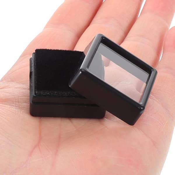 Gem Display Organizer Liten Topp Gem Case Plast Edelsten Oppbevaringsorganisator