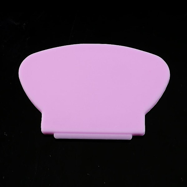 DIY Neglekunst Stempel Klar Blød Stempel Skraber Plade