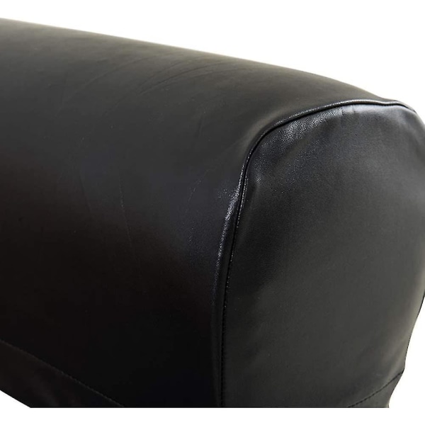 Stretchiga armstödsöverdrag PU-läder Soffstol Slipcovers