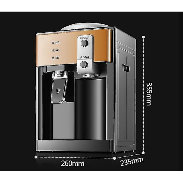 500W Varm- och Kallt Vatten Dispenser Mini Skrivbords Elektrisk Automatisk