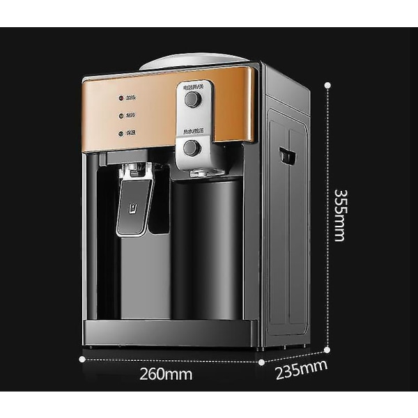 500W Varmt og Koldt Vanddispenser Mini Desktop Elektrisk Automatisk