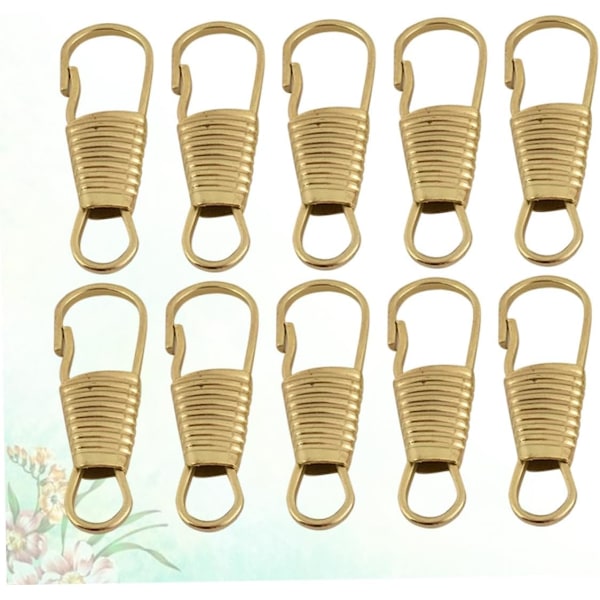 Dragkedja Slider Dragare Set 10st DIY Tillbehör för Bagage Kläder Skor Fickor Lätt att Fästa