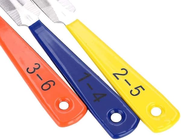 Gitarr Mutterfiler, Gitarr Mutterfiler, Gitarr Bandfil Bro Mutterfil Spikdragare Reparationsverktyg