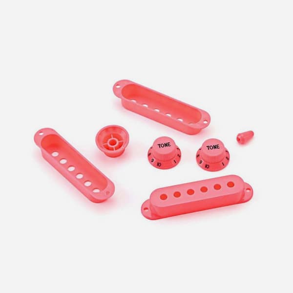 Plastskydd för pickup till gitarr, slagtåligt, enkel installation, volym- och tonkontroller