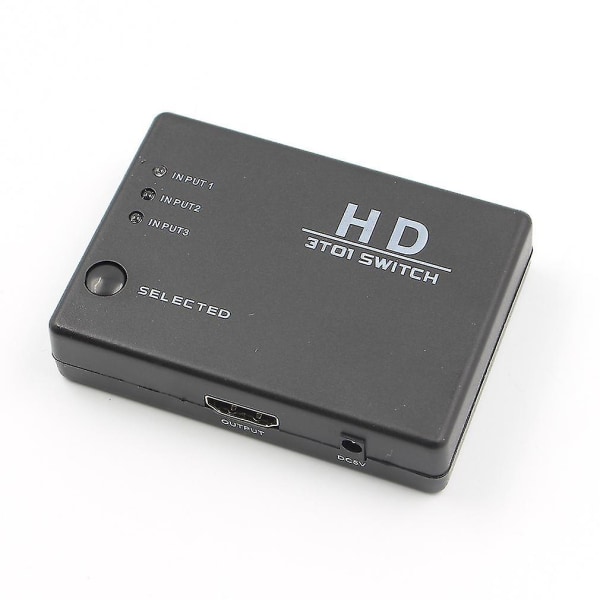 3 Ports 1080p HDMI Switch Selector 3 Ind 1 Ud Splitter