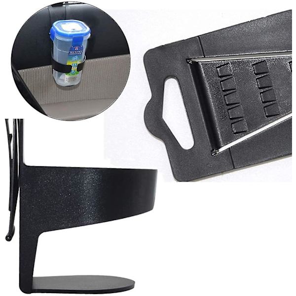 Universal Plastbil Drikkeholder 4 stk. Multifunktion