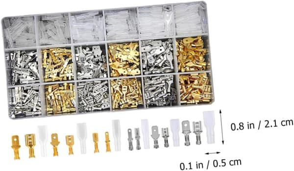720 stk. assorteret isoleret ledningsforbindelsessæt Terminal Crimping Tool