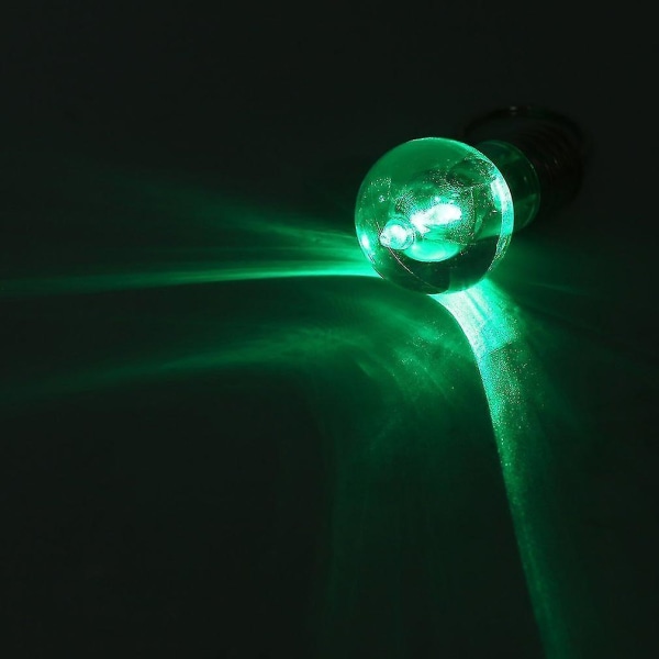 Fargeskiftende LED-lommelykt Lampe Nøkkelring lommelykt