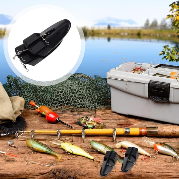 Robust dykbräda fisketillbehör med justerbart svängbart spänne