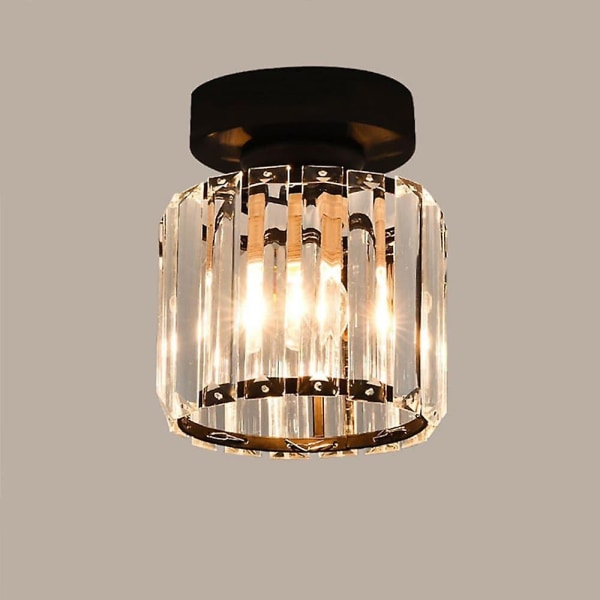 17cm Taklampe Led Gang Flussmontasje Glass Geometrisk