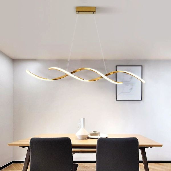 Led Pendellampe Lineær 90cm Justerbar Dæmpbar