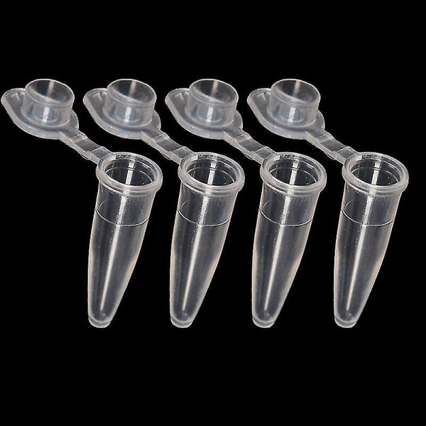 1000 stk. Mikro Plastprøveglas Centrifugeglas
