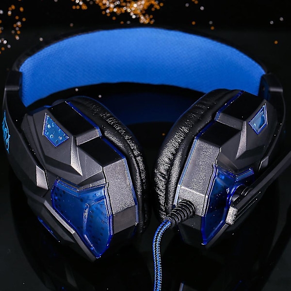 3,5 mm Gaming Headset Högtalare med Mikrofon