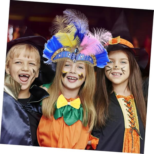 Flapper Pannband Huvudbonad Halloween Håraccessoarer