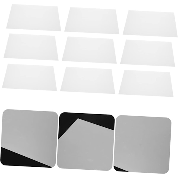 10 stk. PVC-ark Lys Gel Filtre Robust Plastfilm til DIY Projekter