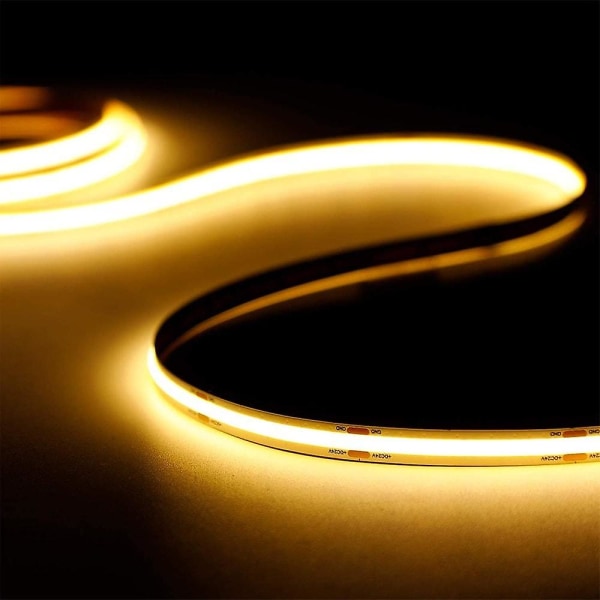 COB LED-lysstripe Vanntett Dimmbar 5 meter Soverom Kjøkken