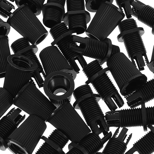 20 stk. sorte M10 plastikkabelklemmer til pendellampe ledningsstyring