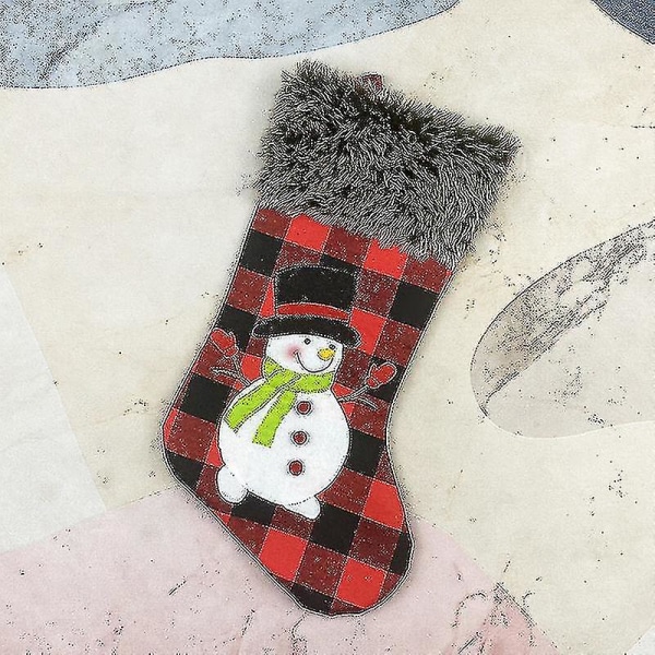 Christmas Gift Socks Plush Christmas Garter Lanyard Christmas Tree Decorations Christmas Ornaments, Christmas Socks Christmas Ornaments 1 Piece Bd-yuh