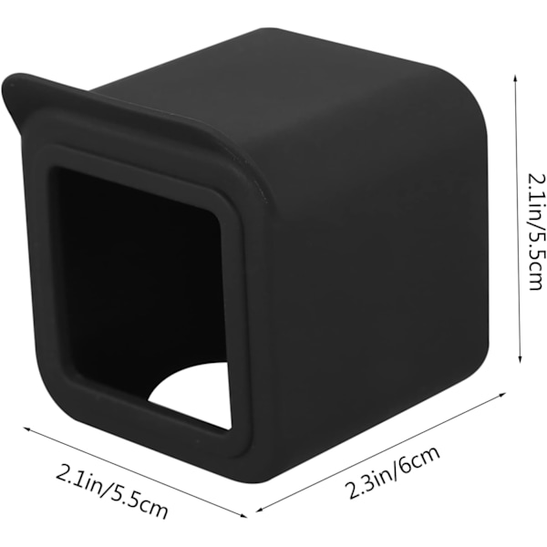4 st Silikonskydd för V3-monitor, skyddande repskydd, säkert material, vibrationsdämpande fodral