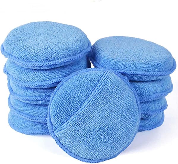 Bilsvampe i Mikrofiber til Polering - Håndpoleringssvamper