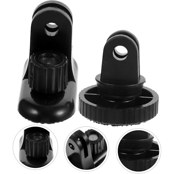 Stativfäste Adapter för Kamera 4st Set 5mm Platta Huvuden Passar för Action Kamera Tillbehör
