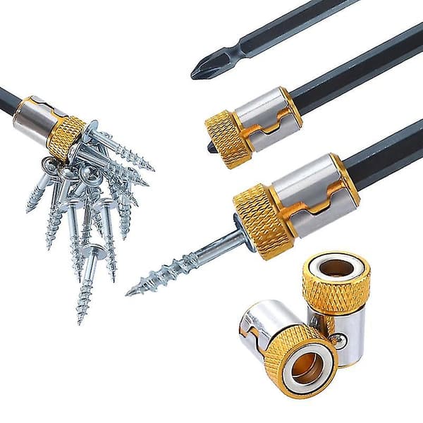 Magnetisk Skrue Ring Legering Bit Magnetiseringsring Multifunksjonelt Håndverktøy