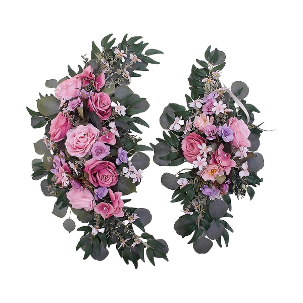 2023 Rose Kunstig Blomst Bryllupsbue Dørdekorasjon