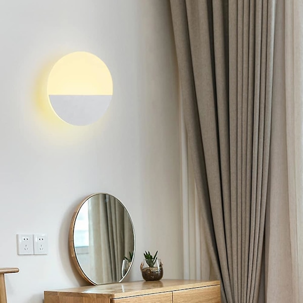 Moderne Vegglampe Innendørs LED Akryl Soverom Metall 5W