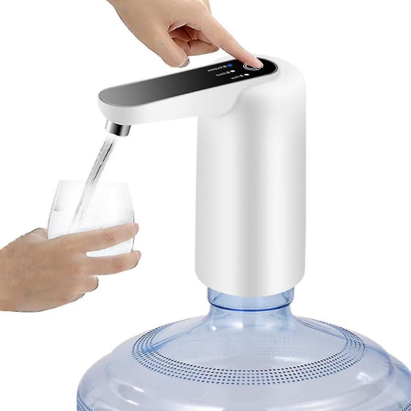 Vanndispenserflaskepumpe Bærbar USB-lading Dispenser